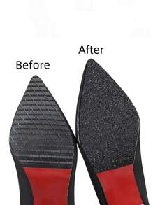 1pc Thickened, Noiseless & Waterproof Shoe Sole Sticker For High Heels, Prevent Grinding, Suitable For Any Shoe Size, For Women Sandals Women Pumps