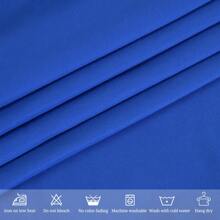 6 Pack Polyester Tablecloth 60 X 102 Inch  Polyester Table Cloth For 6 Foot Rectangle Tables, Stain And Wrinkle Resistant Washable Table Cover For Kitchen Wedding Banquet Restaurant Party Outdoors Camp Out Picnic Multiple Colors,Weddings Graduation Season Outdoor Events Entertain Guests - Royal Blue - View 3