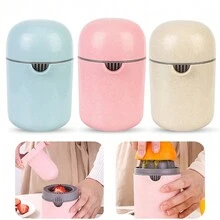 1PC Portable Orange Citrus Fruit Squeezer Machine Tool Manual Lemon Juicer Hand Rotation Press Juicer Mini Fruit Juicer - Multicolor - View 1