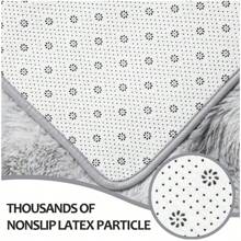 Alfombra redonda de felpa - Rosa - Ver 8