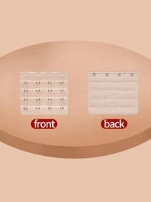 10pcs/Set Women's Elastic Extension Strap With Four Rows Of Hooks For Bra - Multicolor - View 10