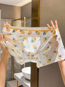 男士3入組透氣網眼性感短褲