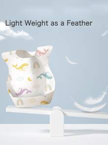 20pcs/Pack Disposable Waterproof Lightweight Baby Bibs, Ideal For Daily Use While Eating - White Specification 1 - View 4