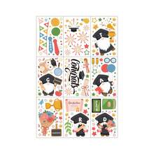 9 Sheets Graduation Window Sticker Gnome Window Clings Removable Congrats Grad Decals College Congratulation Party School Classroom Home Decor - Graduation Season-1 - View 8