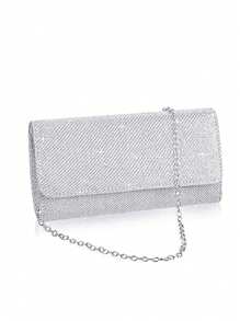 Conjunto De Colar, Pulseira E Brincos De Pedra Com Clutch Para Noite E Bolsa De Corrente De Jantar Para Mulheres