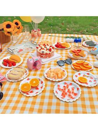 Picnic Mat Spring Outing Moisture-Proof Pad Picnic Cloth Outdoor Portable Waterproof Anti-Grass Camping Mat Outing Thickened Ins Style