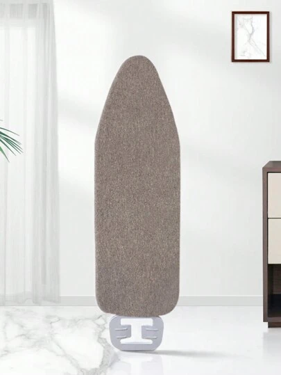 1pc Linen-Like Solid Color Ironing Board Cover,Bag,Organizer,Storage,Kitchen Decor,Household Items