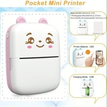 A8c Mini Impresora De Bolsillo, Impresora Térmica De Bolsillo Inteligente Sin Tinta, Impresora De Etiquetas Portátil, Adecuada Para Diario / Álbum De Recortes Diy / Viajes / Nota / Lista De Control / Etiqueta / Memo, Impresora De Recibos Para Niños Compatible Con Ios Y Android - Polvo para mini impresora A8C - Ver 6