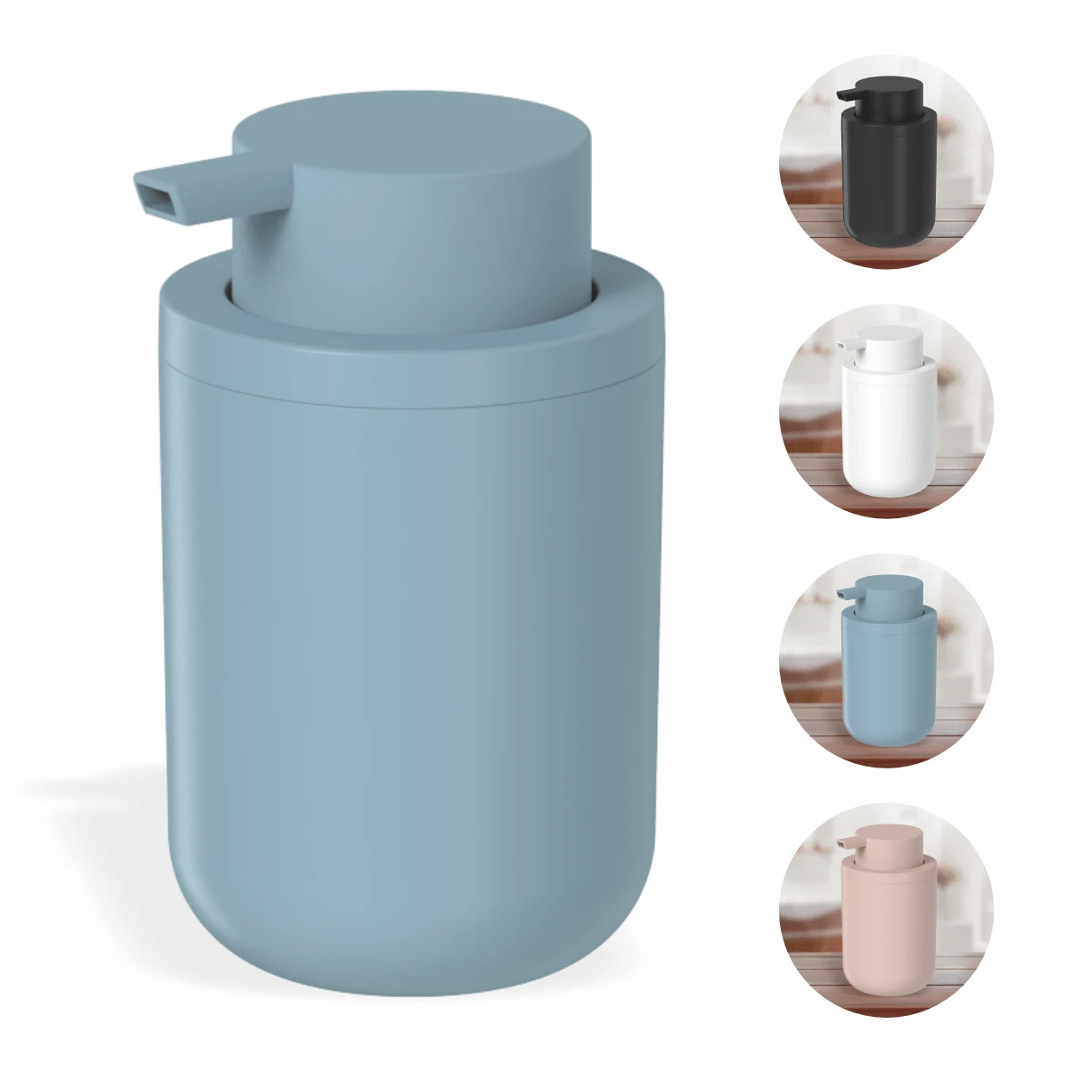 Soap & Lotion Dispensers & Dispensing Bottles - 藍色 - 查看 1