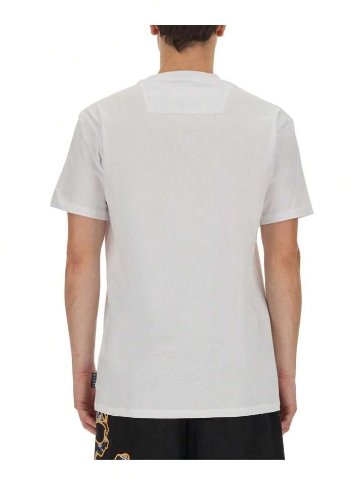 Tシャツ・カットソー PHILIPP PLEIN Men T Shirts MTK6187PJY002N01 White Philipp Plein Men's T-Shirt WHITE MTK6187PJY002N01 | SHEIN USA