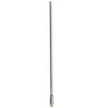 Radio de 22 cm, 100 centímetros de televisión Antena telescópica de 6 partes antena plateada - Multicolor - Ver 2