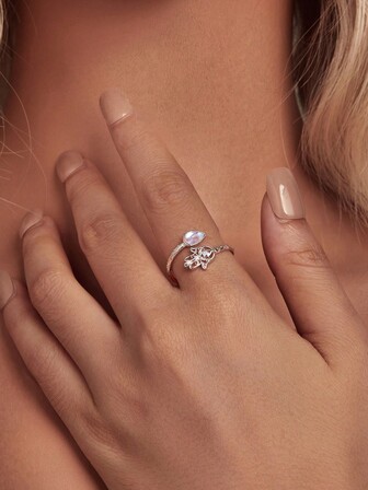 1入純銀手開環,適合日常佩戴＆女性節日禮物