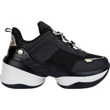 Zapatos Tenis Chunky con Plataforma para Dama en Color Negro - Negro - Ver 2