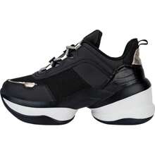 Zapatos Tenis Chunky con Plataforma para Dama en Color Negro - Negro - Ver 3