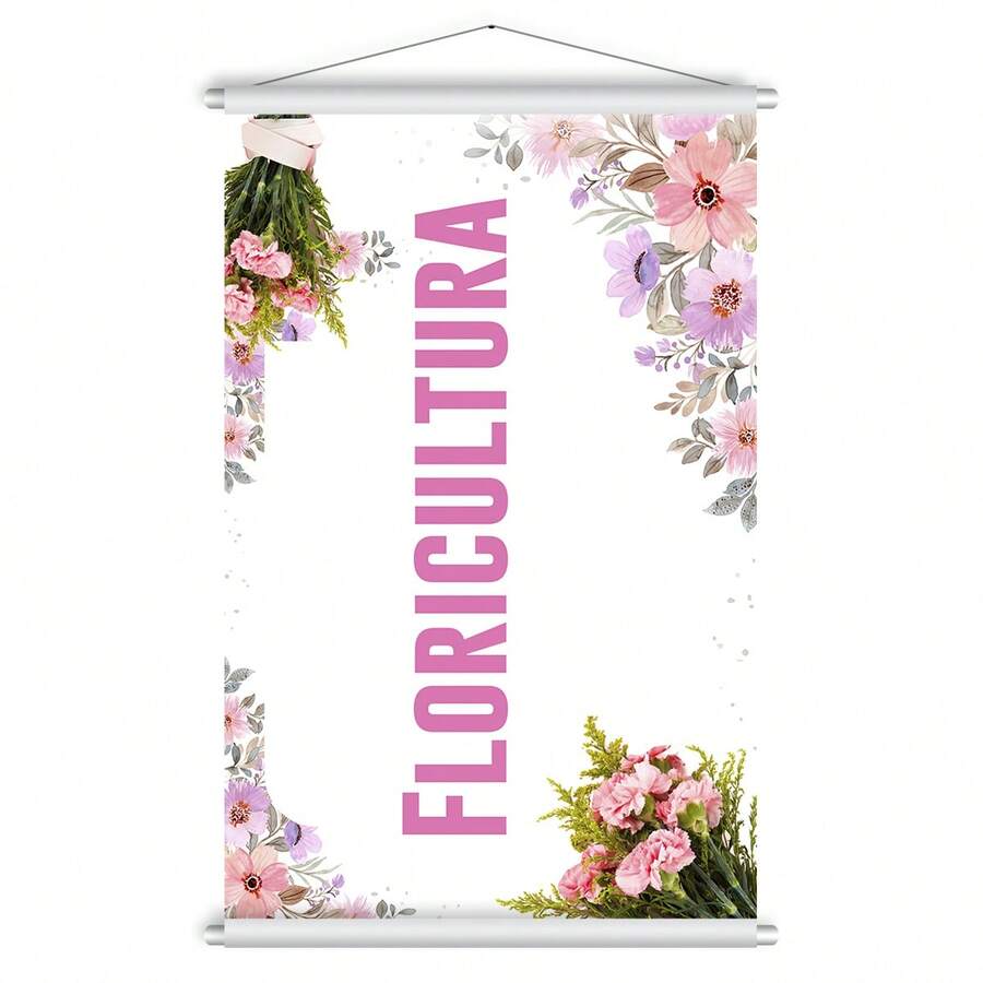 Banner Pronto Comércio Loja Diversos Modelos 60x90cm - Floricultura - Visão 1