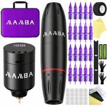 Mamba Professional Wireless Tattoo Pen Machine Set, Complete Set For Beginners To Self Learn Tattoo Integrated Motor - Multicolor - View 1