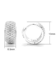 Men's Earrings - Bạc - Xem 3