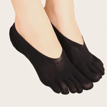 Chaussettes à orteils pleines pour le sport en extérieur, chaussettes à cinq doigts pour la course athlétique, chaussettes pour femmes
