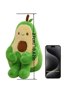 Muñeco de peluche lindo de aguacate, decoración para el hogar de coleccionista - Verde - Ver 5