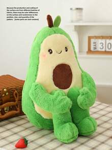 Muñeco de peluche lindo de aguacate, decoración para el hogar de coleccionista - Verde - Ver 1
