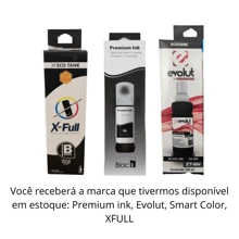 Tinta Compatível 544/504 Refil 70ml Para Impressora L3150 L3250 L4150 L6190 L3110 L6170 L6171 L6161