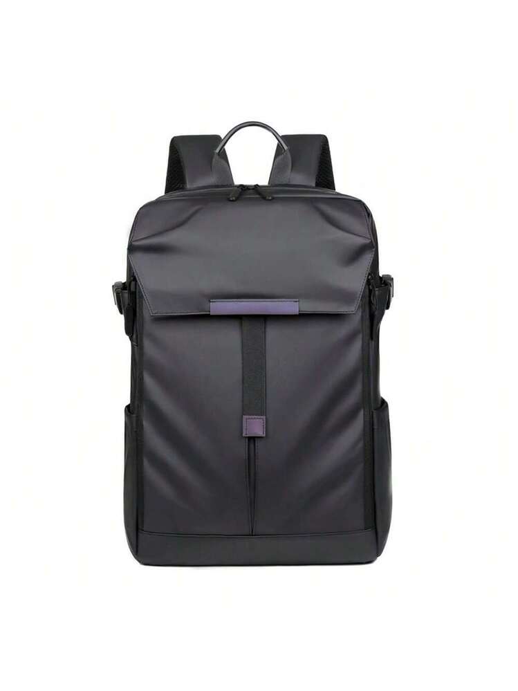 Zaino Elegante 2-in-1 Impermeabile Per Donna E Uomo: Comparto Portatile 15.6 Pollici, Antifurto, Nero - 3