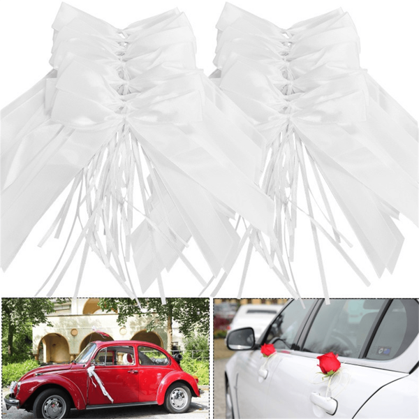 50pcs, Wedding Bowknots Ribbon Bows Ribbon Bow Mini Cars Chairs Cloth Party Holiday Wedding Arch Vase Photo Prop Decoration Valentine's Day