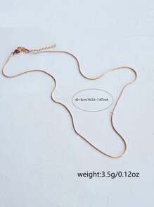 Nooxian Minimalist Stainless Steel Necklace