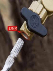 Fishing Rod Holder Rack, Sea & River Fishing Stand - Rust Brown - View 6