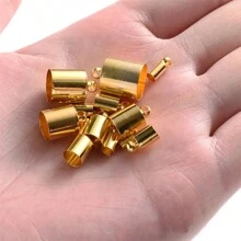 20入/包圓形繩端蓋 2 3 4 5 6 7 8 9 10mm 壓接端蓋接頭，適用於珠寶手工製作手鍊項鍊 - 20Pcs/Lot - 查看 4
