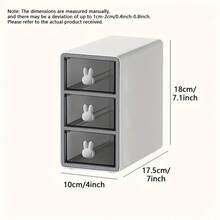 Desktop Multifunctional Pen Holder And Storage Box, Students' Desk Organizer, Cute Stationery - Multicolor - View 9