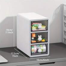 Desktop Multifunctional Pen Holder And Storage Box, Students' Desk Organizer, Cute Stationery - Multicolor - View 4