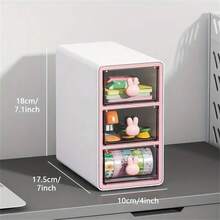 Desktop Multifunctional Pen Holder And Storage Box, Students' Desk Organizer, Cute Stationery - Multicolor - View 8