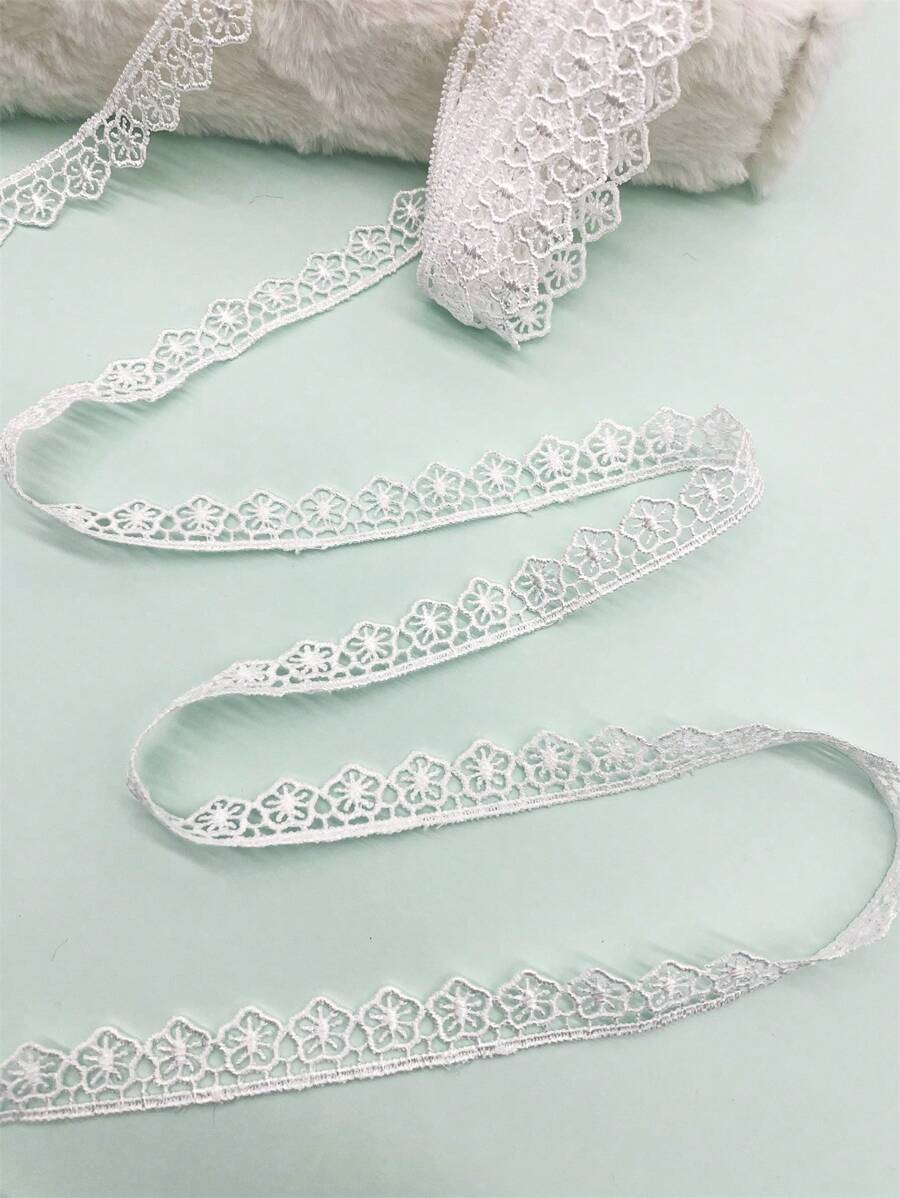 185cm Clothing Accessories Decorative Diy Lace For Costumes And Dresses - White - View 1