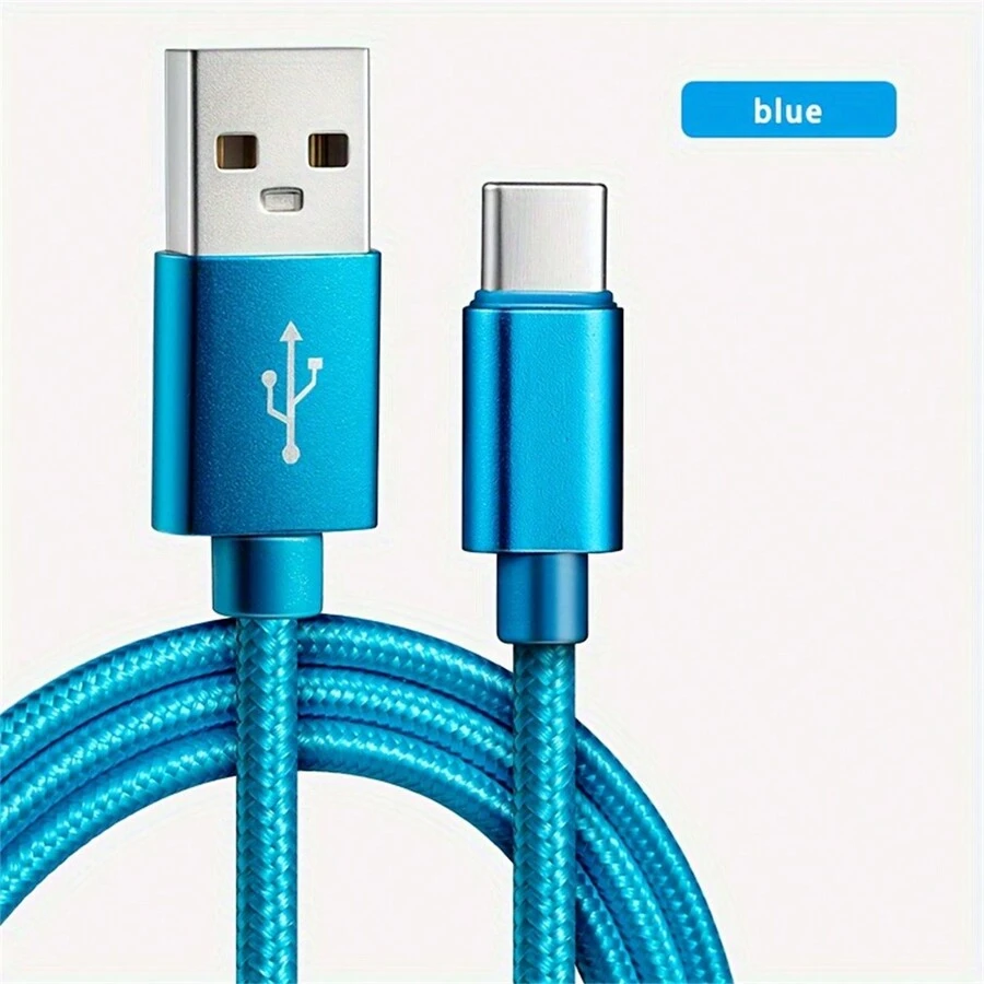 Heavy Duty Quick Fast Charge USB Type C Data Phone Charger Cable Lead 2m 3m 1m/Android