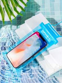 1 件 PVC 手机防水袋透明潜水防水壳、手机防水袋、游泳外带挂脖手机袋、触摸屏挂绳手机袋、手机袋、户外运动游泳水下摄影手机壳、手机防水袋、手机袋沙滩手机袋兼容 14 13 12 / 和其他手机，游泳时保持连接：防水手机袋用于漂流和水下拍照假日包假日必需品夏季度假基本款游泳包游泳者热带海岸氛围沙滩包用于游泳夏季岛屿度假度假海滩配件适合女孩男孩男士女士 - 藍色 - 查看 6