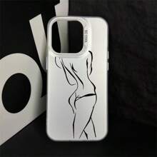 1 Ốp Điện Thoại Chống Trượt Chống Rơi Sáng Tạo Tương Thích Với Samsung/IPhone 7/8/11/12/13/14/15/X/XR/Xs/Plus/Pro/Pro Max/SE2 - bạc[0] - Xem 3