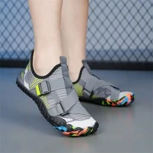 Women's Summer Water Shoes For Wading, Beach, Surfing & Swimming, Soft Sole Anti-Slip Versatile Sports Shoes, Random Color Bottom - Multicolor - View 3