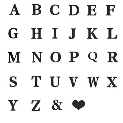 1件字母鏡面貼紙名字貼銀色亞克力26個字母牆貼和符號裝飾鏡面壁貼,適用於婚禮兒童寶寶女孩生日派對臥室