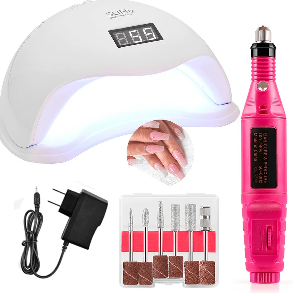 Electronic Nail Art Equipment - White - View 1