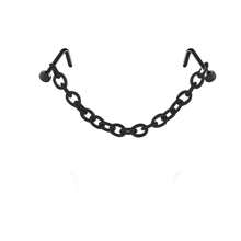 1 件装鼻环鼻链穿孔双鼻钉链珠宝 Ry 蛋白石心形花球 L 形不锈钢鼻环鼻孔珠宝女士情人节