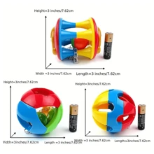 1 pieza Pelota de juguete con loro de colores lindo