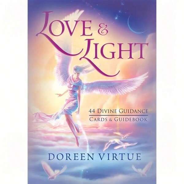 1pc,Love Light Divine Guidance Oracle,Mini Cards (With Qr Code PDF-Guidebook) Connect With God's Infinite Love And Light,Give You A Topic Of Spiritual Contemplation To Inspire You,Star Spinner Tarot,Fyodor Pavlov Tarot Card Game 78-Card Deck Fun Prophecy Divination For Family Parties Game,The Qedavian Tarot,Pockets Cards (With Qr Code PDF-Guidebook) Holiday Games,Games For Family,Taro,Codex, Cards,Cards Oracle,Reiki
