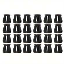 24 piezas Funda Universal para Silla y Mueble, Almohadilla Antideslizante y Silenciosa para Patas de Sillas con Fieltro para Reducción de Ruido
