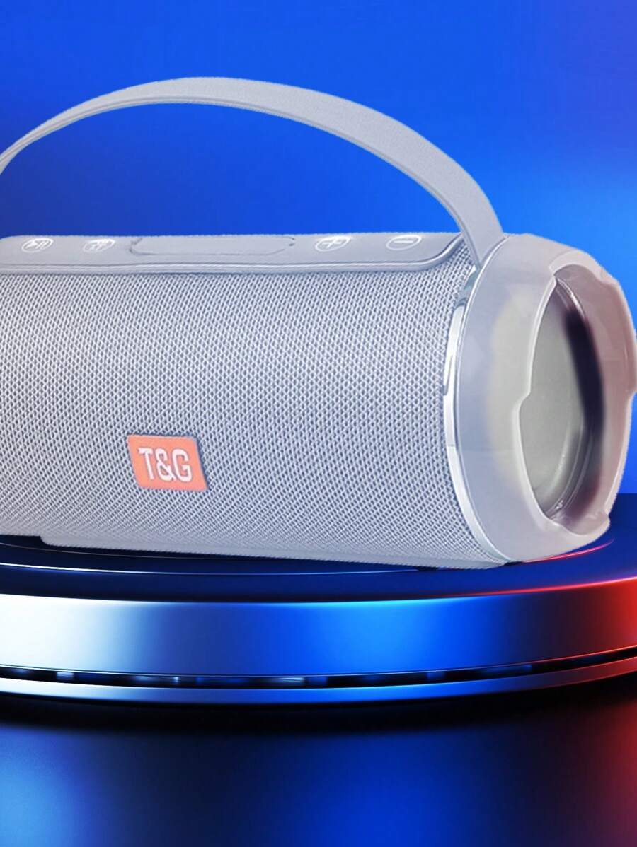 Mrisata Tragbarer Lautsprecher Mit FM-Radio & LED-Taschenlampe