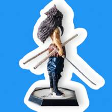 Figura anime coleccionable Inosuke Hashibira Kimetzu no Yaiba - Azul Marino - Ver 2