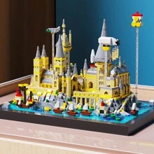 Magic Castle Building Blocks Set With 2724 Pieces, Classic Toy Magic Castle Architecture Model Kit Suitable For Building A Personal Magic Castle Theme Park By Brick Enthusiasts, As Home Decorations/Gifts - Multicolor - View 6