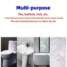 1/2pcs, Pumice Stone Toilet Cleaning Stick - Strong Descale And Clean Bathroom Toilet Brush - Toilet Brush - View 7