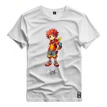 Men T-Shirts - 白色 - 查看 1
