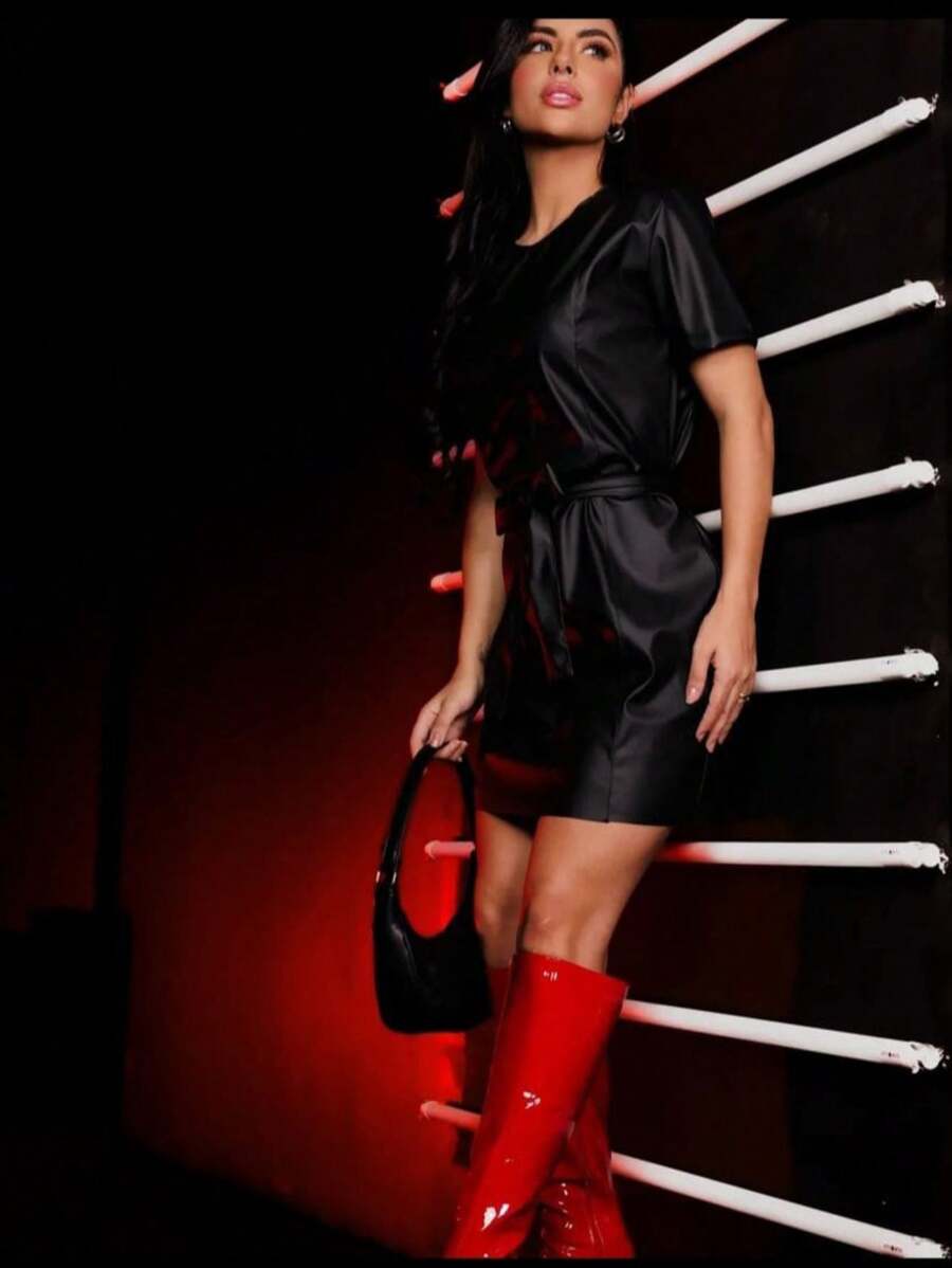 Women Dresses - 黑色 - 查看 1